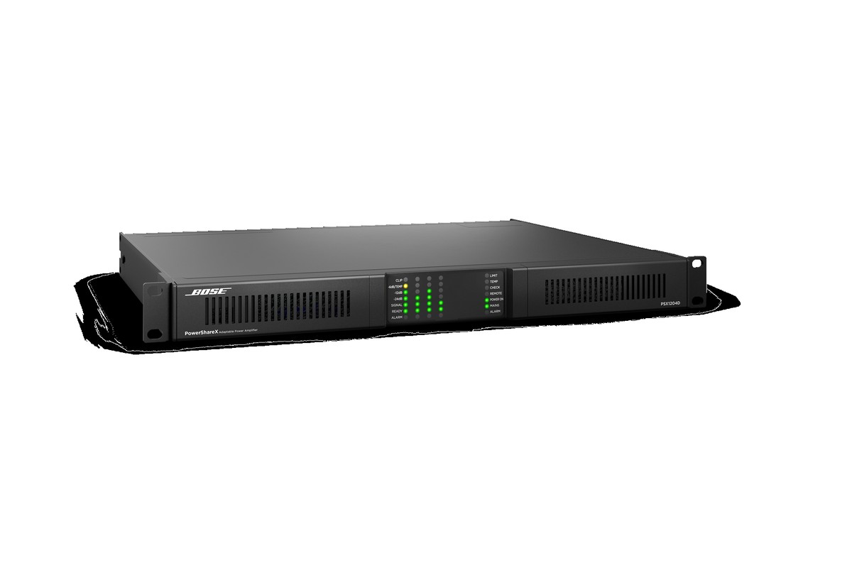 Bose Professional PowerShareX PSX1204D amplifier in rack