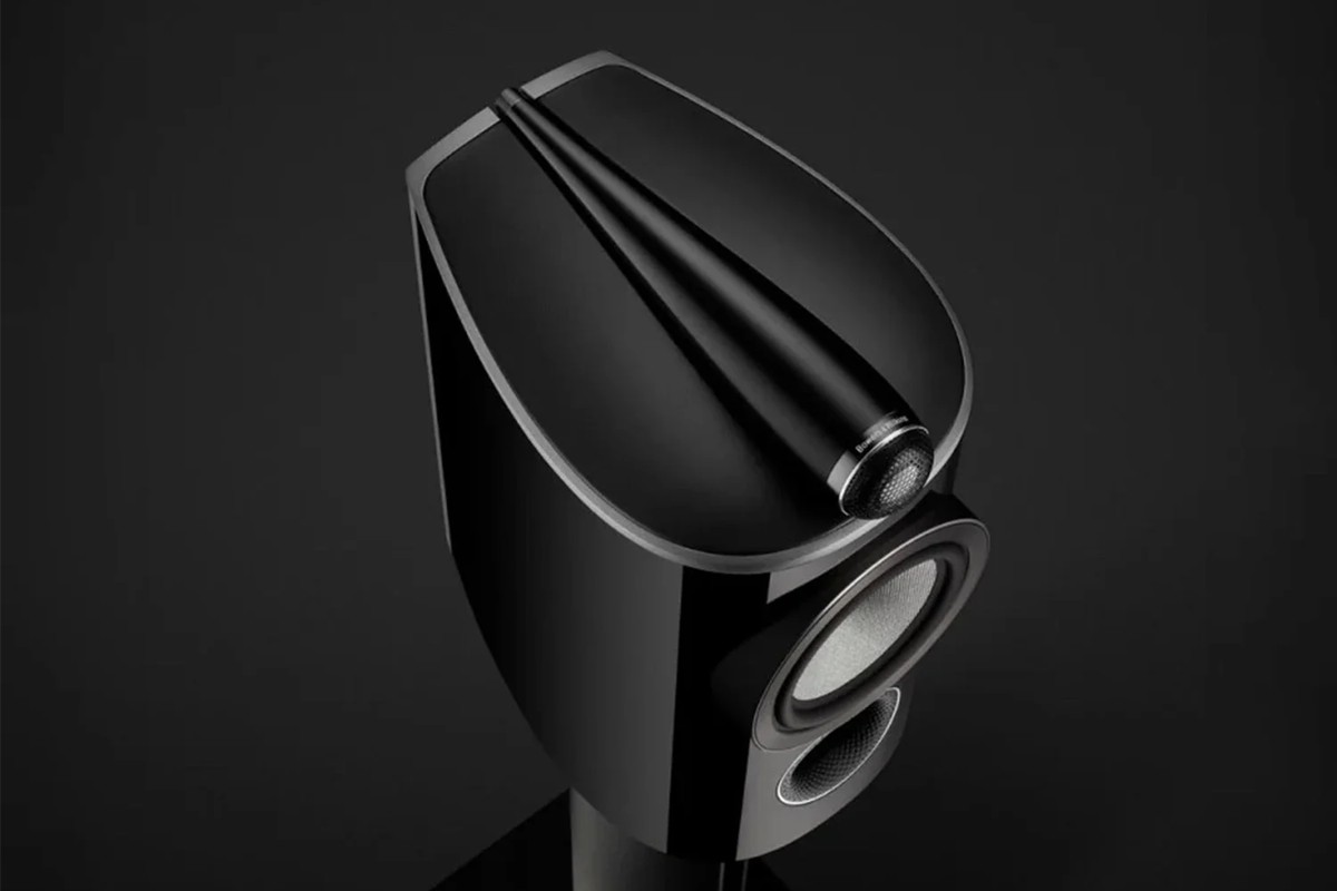 Détail du Tweeter-on-Top du 805 D4