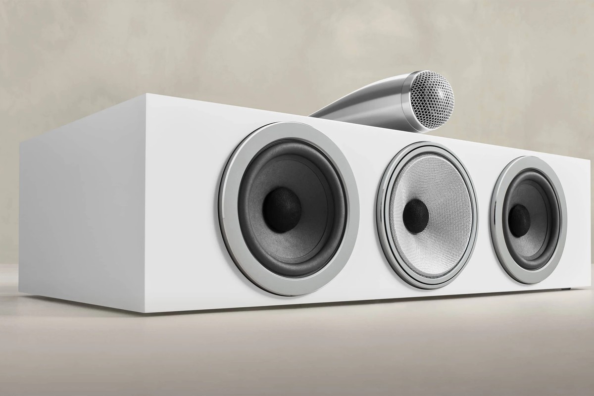 B&W HTM71 S3 Signature — finition Blue Metallic