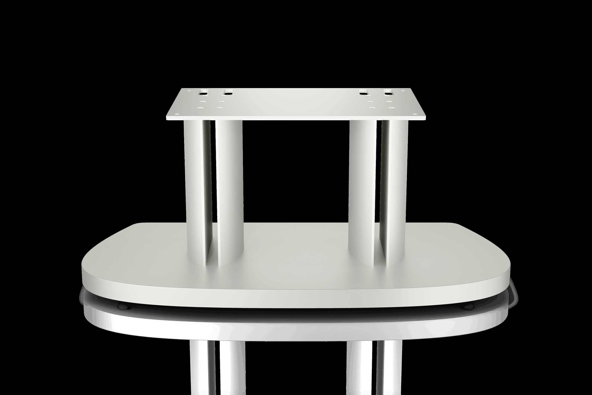Pied FS-HTM D5 en finition Titanium