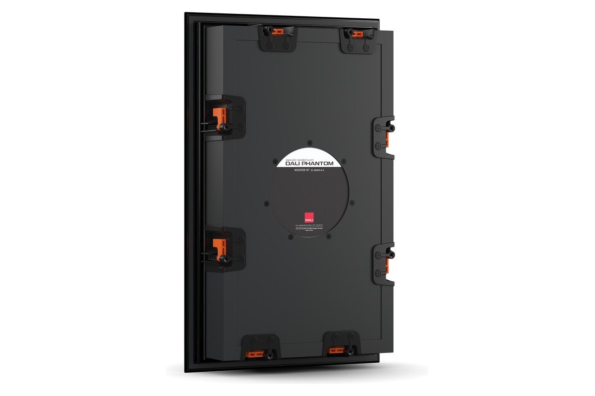 Rückseite und Terminal des Subwoofers