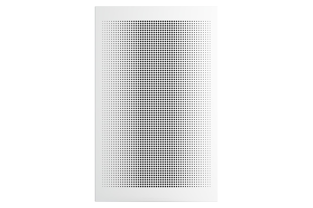 Magnetische Blende auf dem Subwoofer