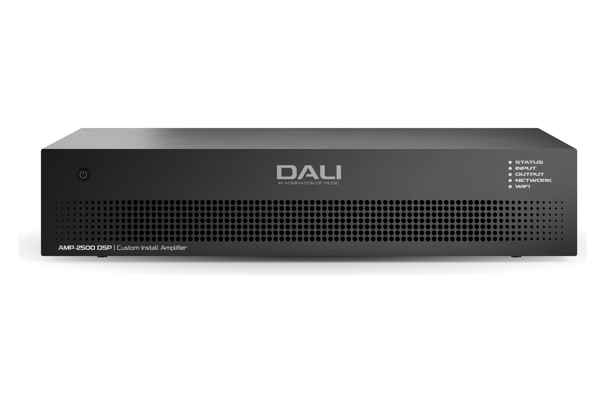 Vue de face, grille de ventilation et logo