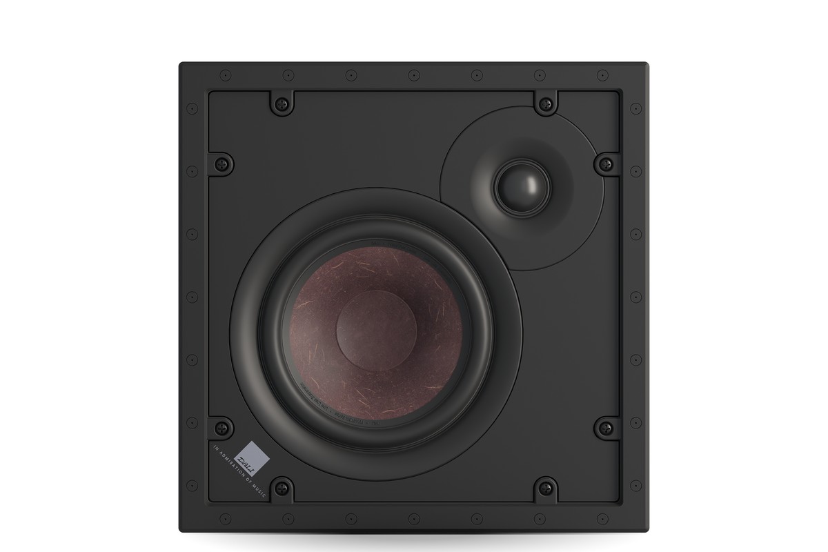 Enceinte encastrable DALI PHANTOM H-60 de face, grille retirée