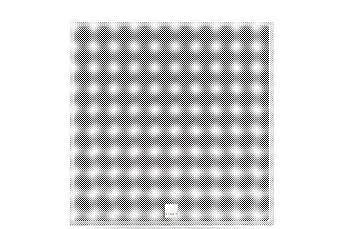 Façade avec sa grille aimantée posée