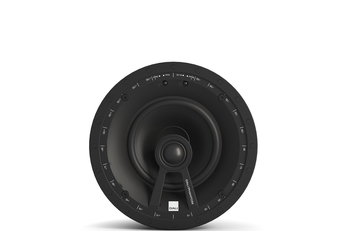 Diffusore da incasso DALI PHANTOM E-50 di fronte, senza griglia