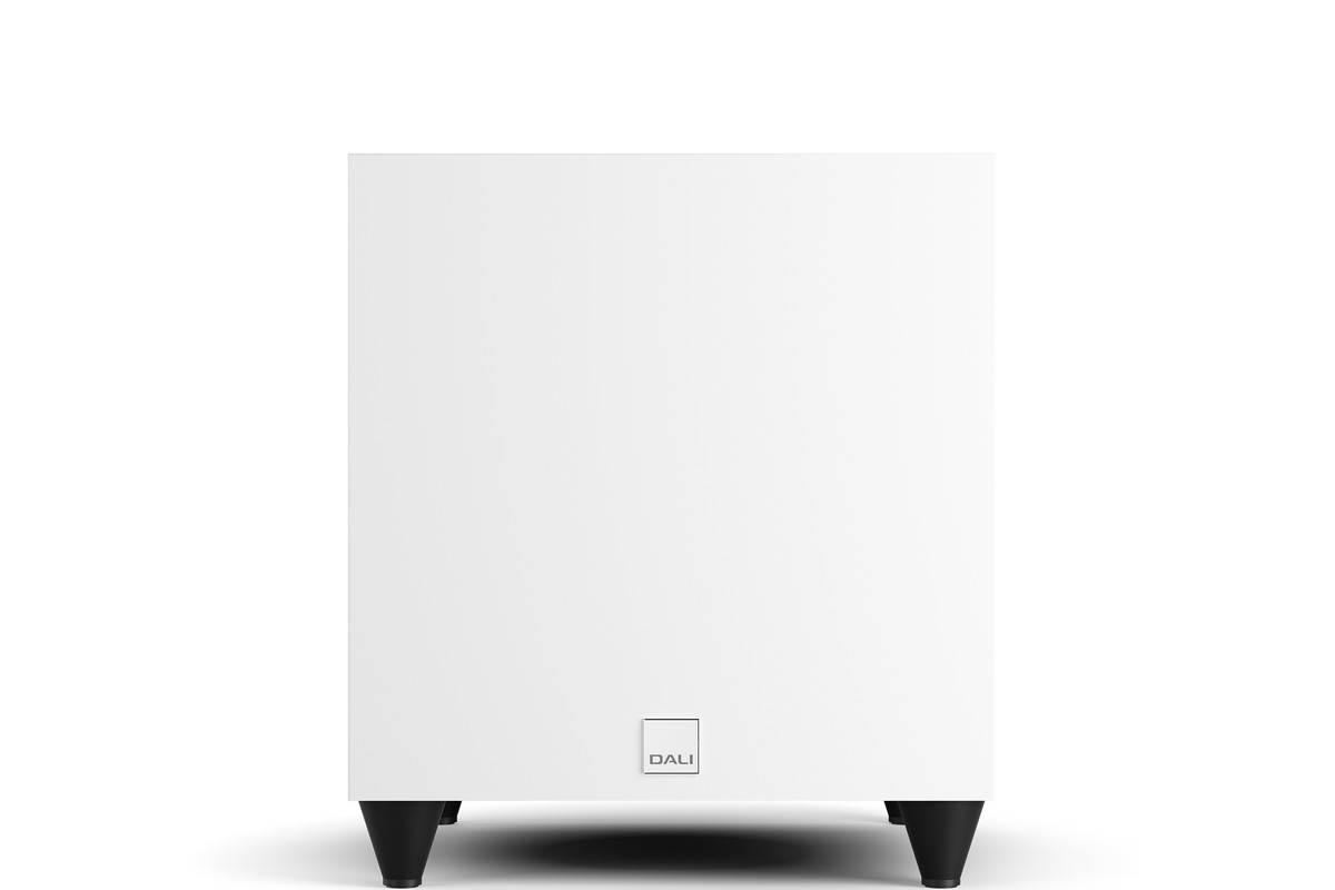 Subwoofer DALI SUB C-8 D bianco, di fronte