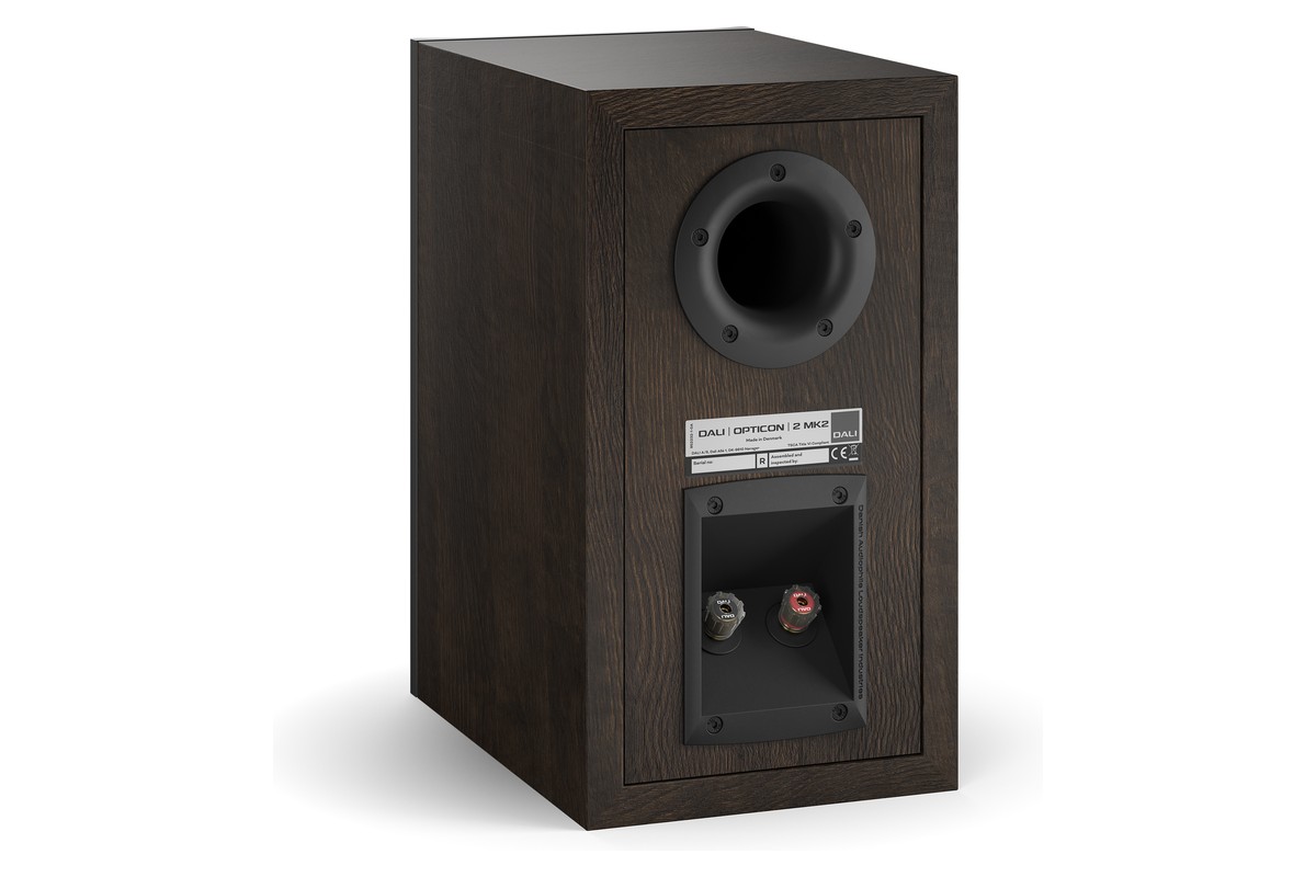Retro dell'OPTICON 2 MK2, condotto e morsetto