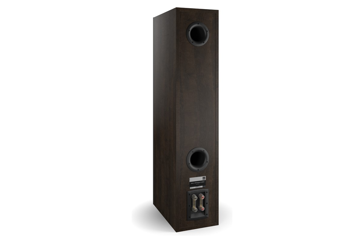 Retro dell'OPTICON 8 MK2, condotti e morsettiere