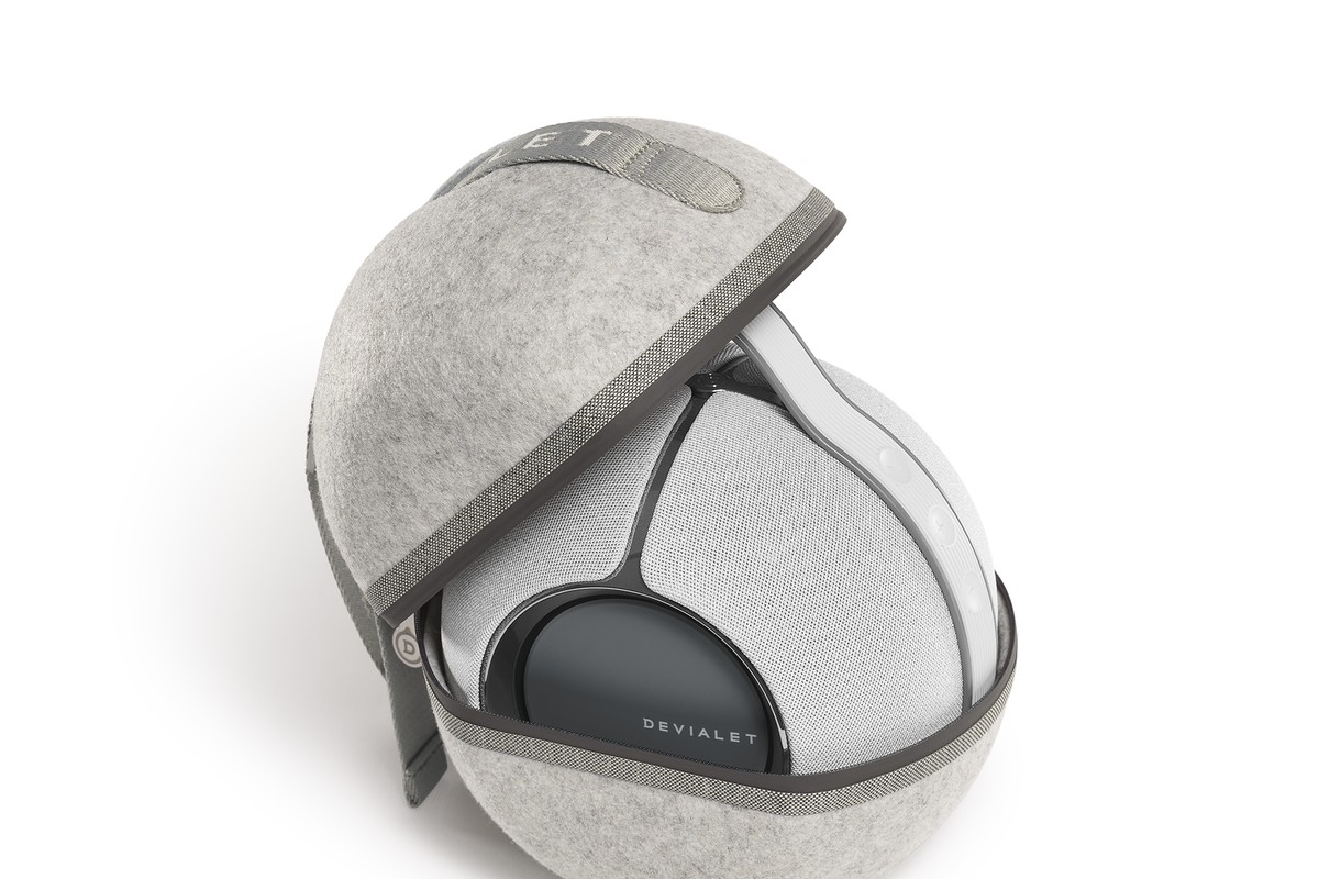 Cocoon en feutre gris clair