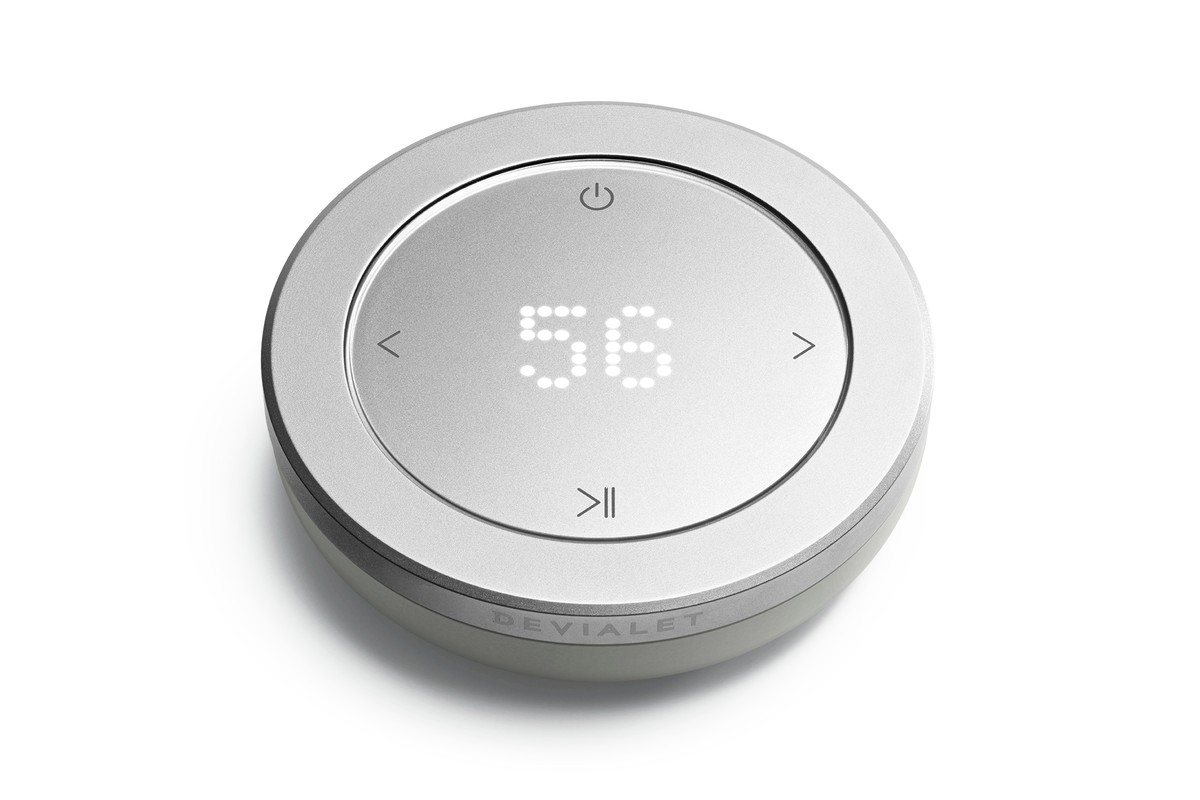 Devialet Remote en finition Light Pearl