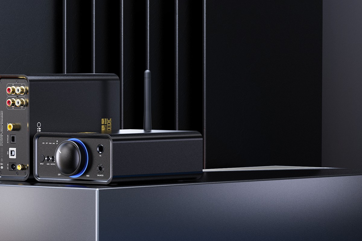 DAC et amplificateur casque de bureau FiiO K7 BT noir