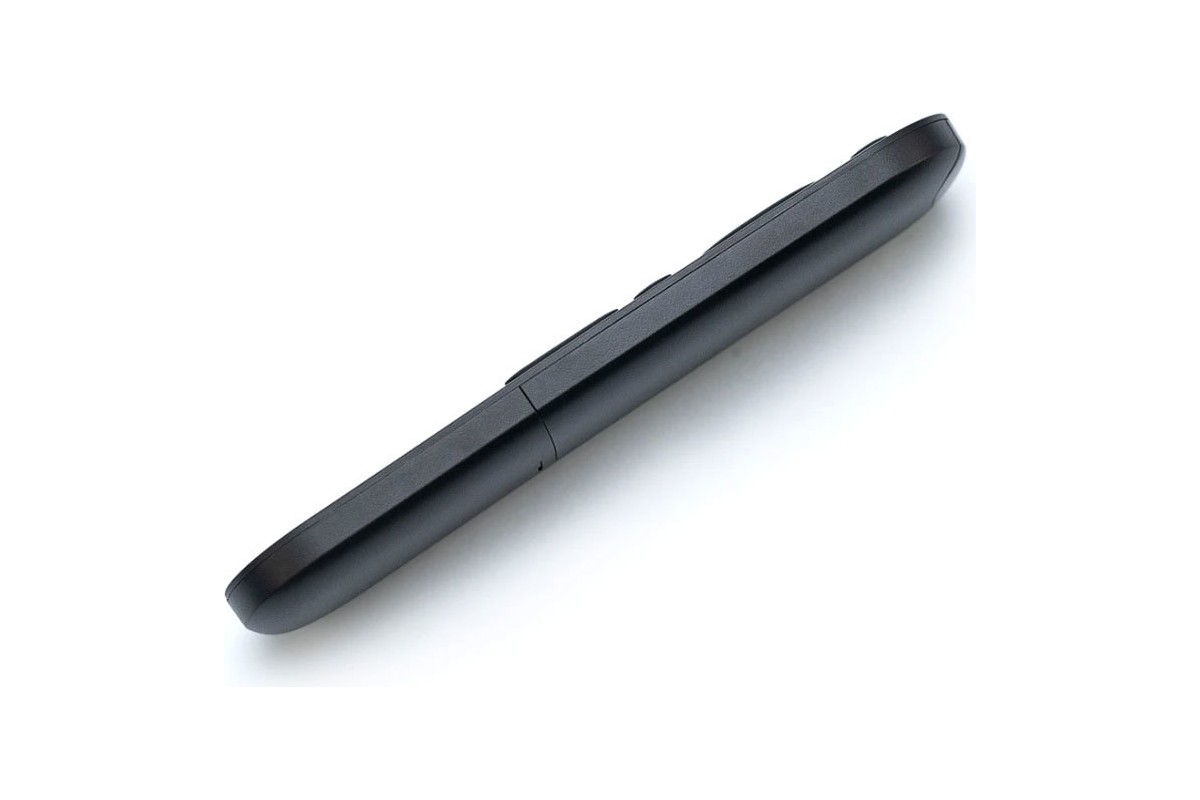 Slim profile of the remote control with rounded ends