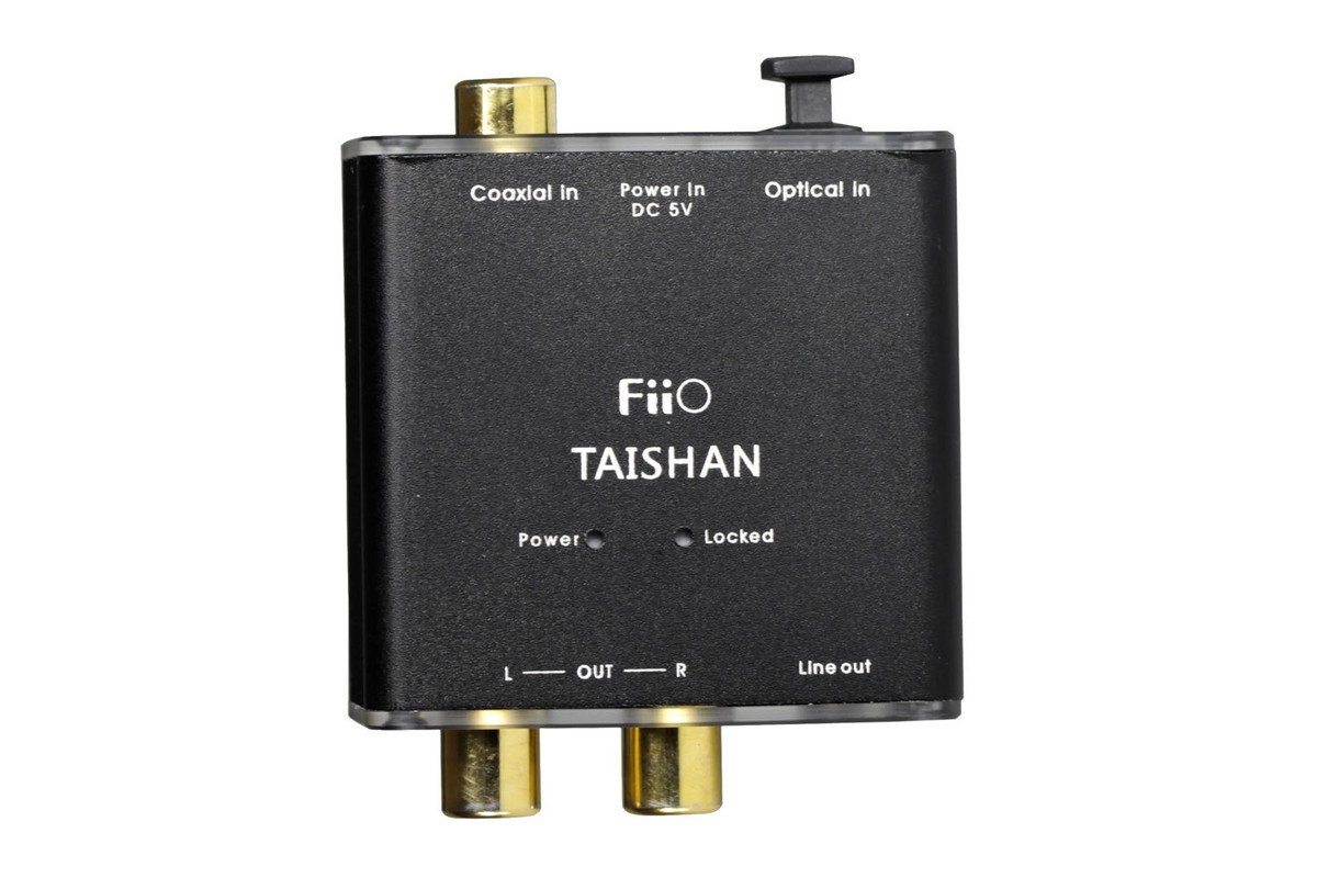 Ingressi ottico e coassiale del FiiO Taishan D03K