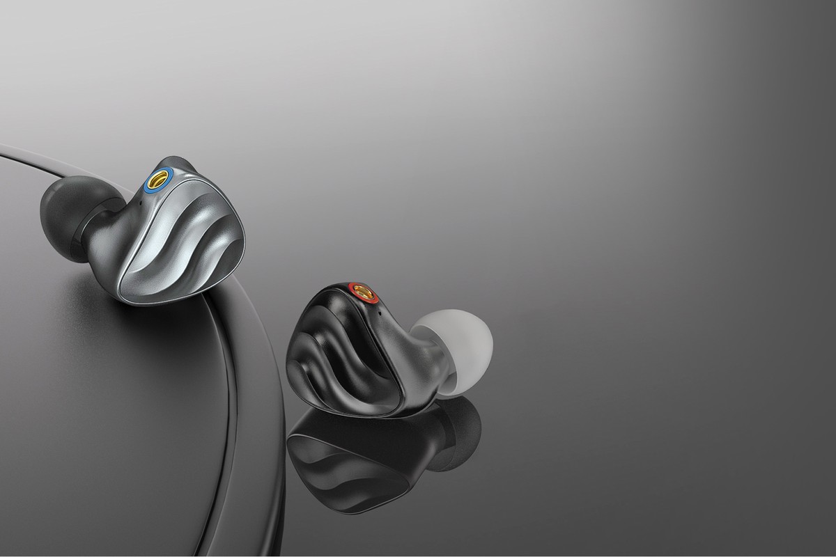 Ecouteurs intra-auriculaires FiiO FH3 noirs avec cable