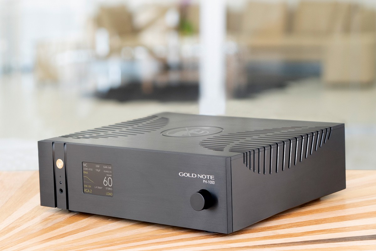 PREAMPLI Phono Gold HINWEIS PH-1000-Zeile