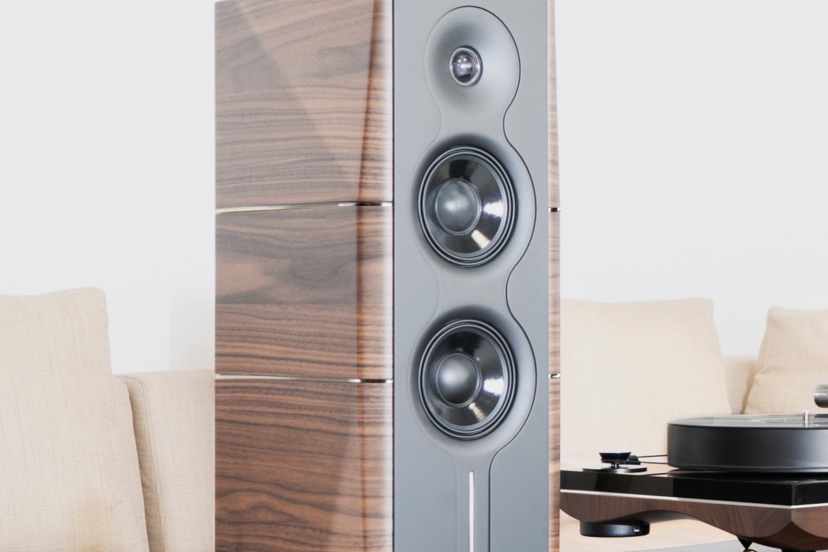 Enceinte colonne Gold Note A6 EVO II en situation