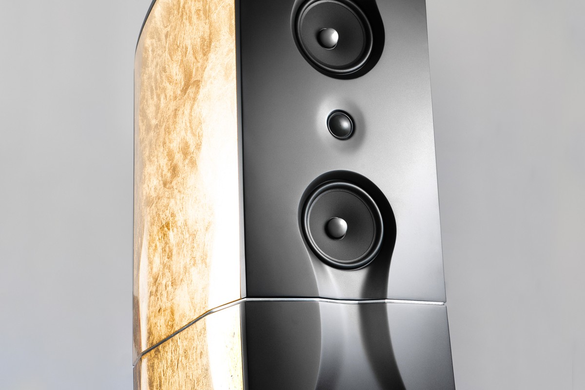 Enceinte colonne Gold Note XS-85 en situation