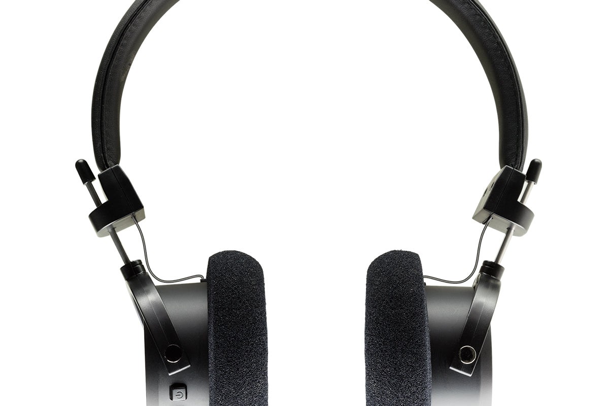 Grado GW100x en écoute sans fil, vue de côté