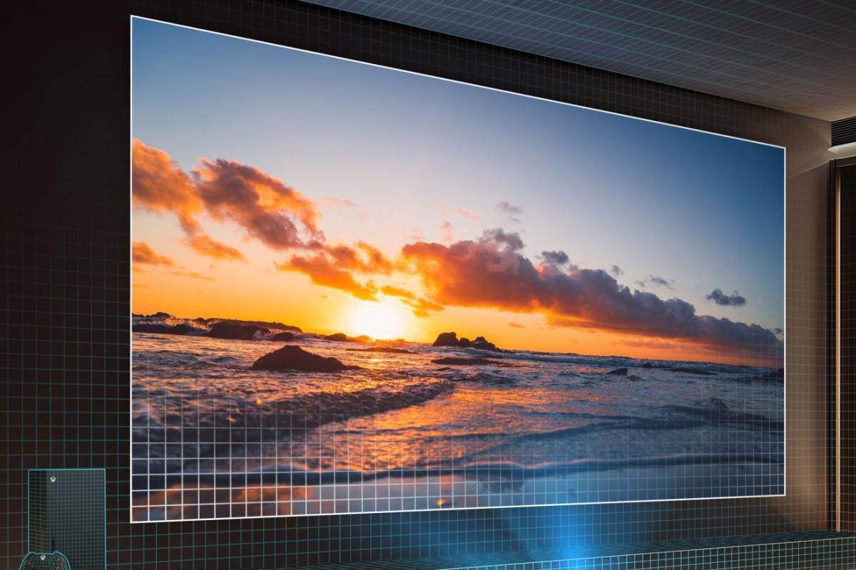 Pied inclinable en projection plafond