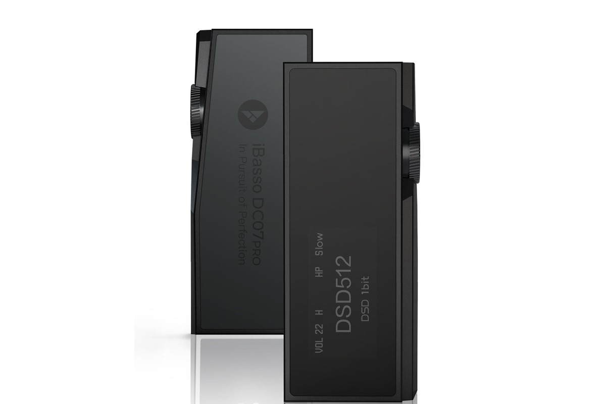 DAC USB et amplificateur de casque iBasso DC07 Pro en finition noire