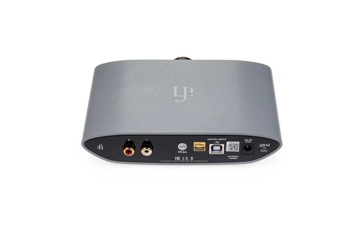 Sortie casque et entrée USB du ZEN Air DAC