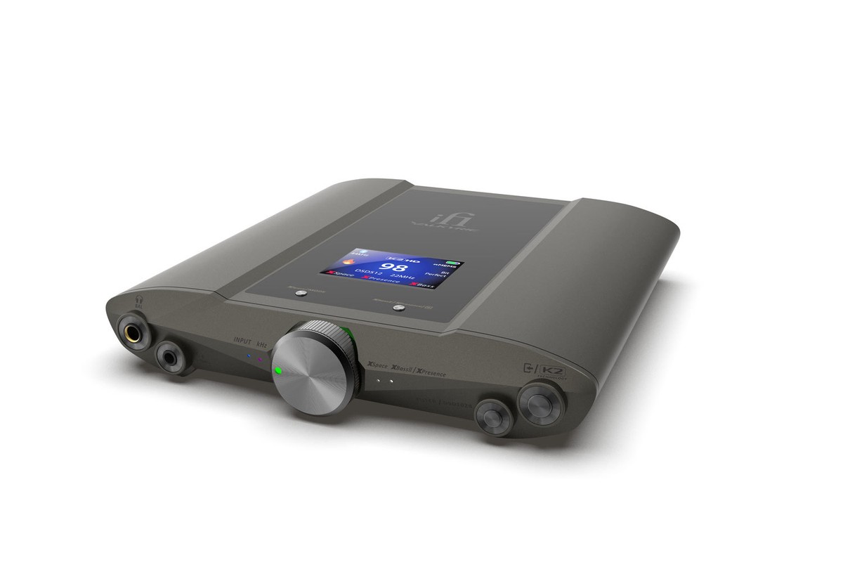 iFi Audio iDSD Valkyrie Noir vu de trois quarts
