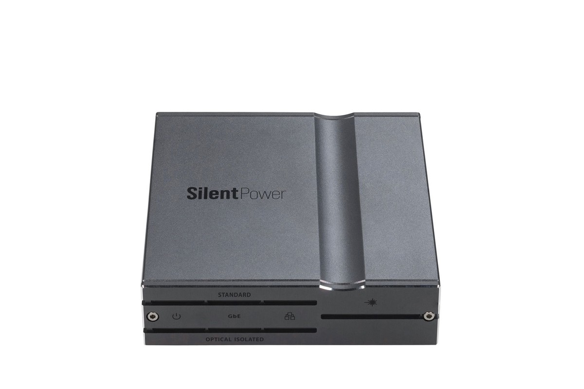SilentPower LAN iPurifier Pro vu de trois quarts