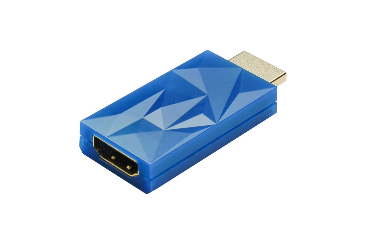 Connecteurs HDMI plaqués or du iSilencer