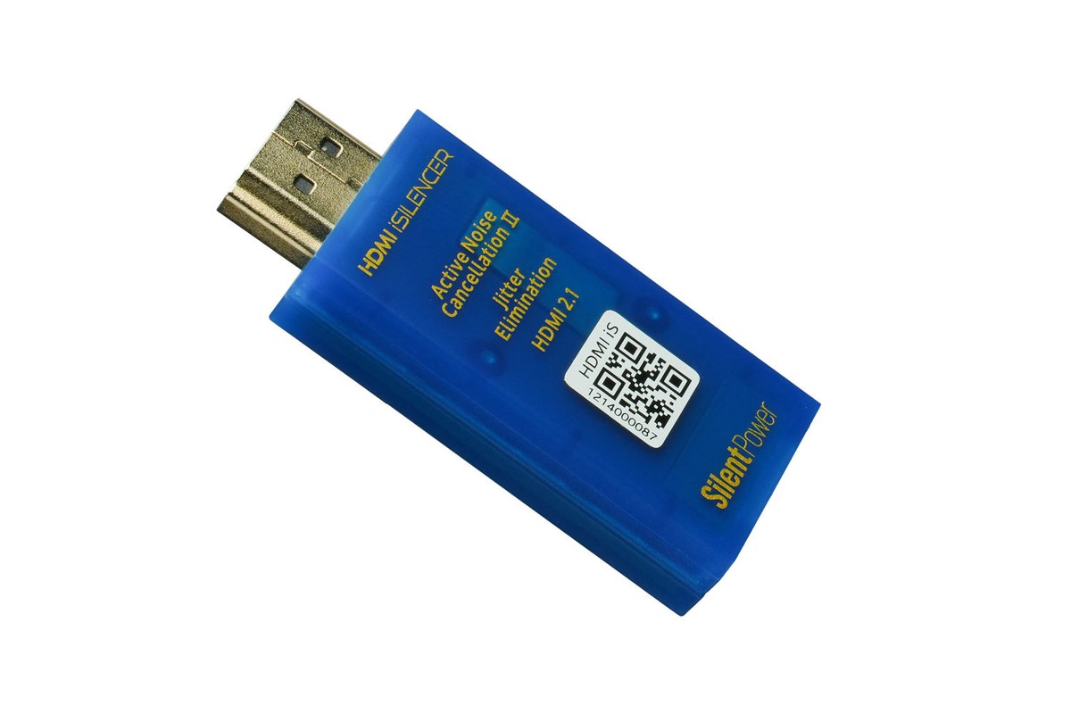 HDMI iSilencer branché entre deux appareils