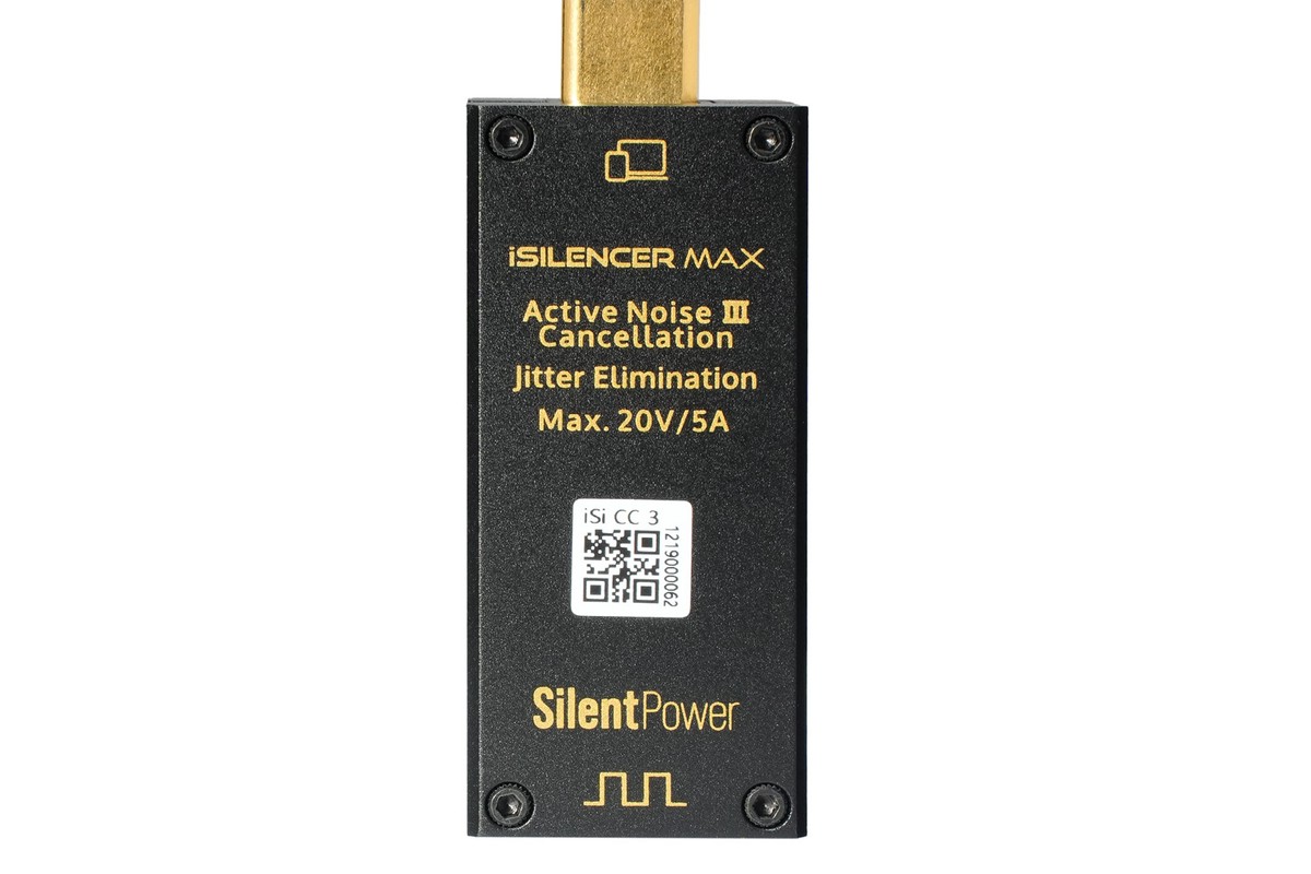 Connecteurs USB-C de l'iSilencer Max