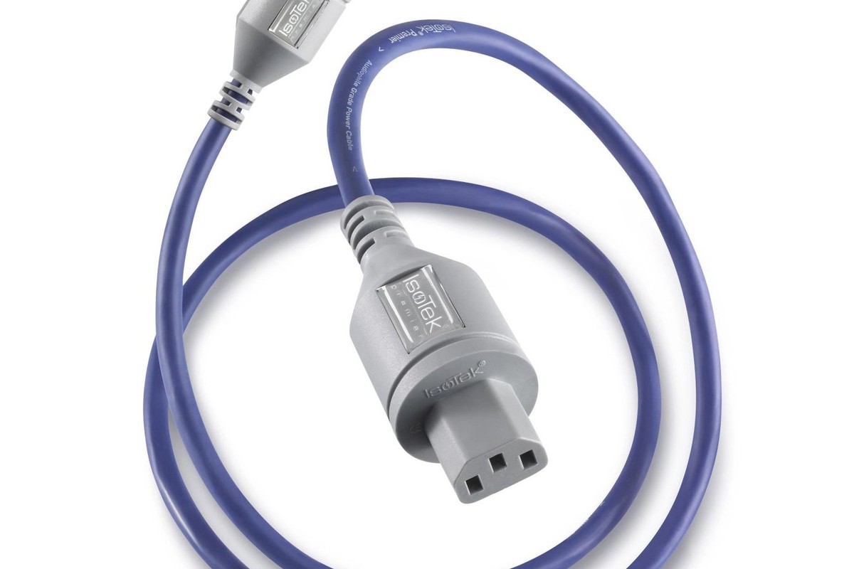 Câble IsoTek EVO3 Premier lové, connecteur IEC C13 plaqué or