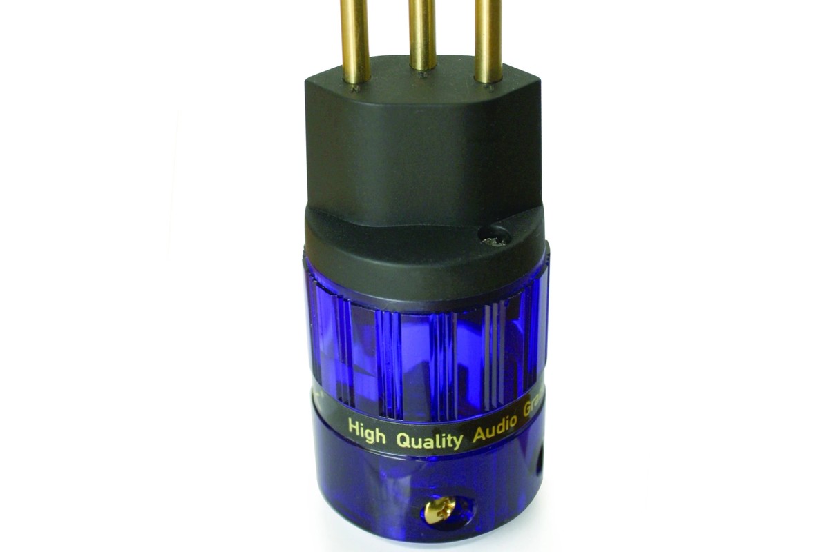 Connettore IsoTek 24CT Gold, spina svizzera con spinotti dorati