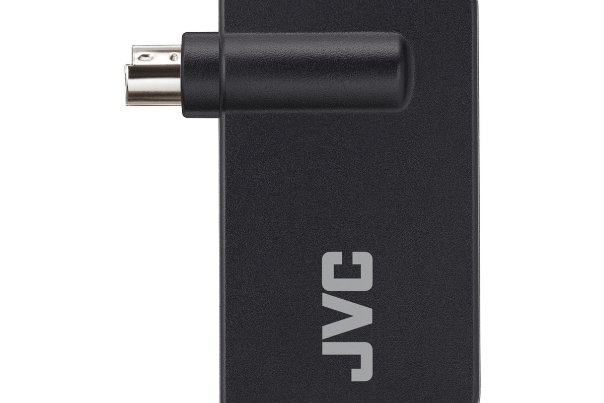 Émetteur 3D JVC PK-EM2 vu de face