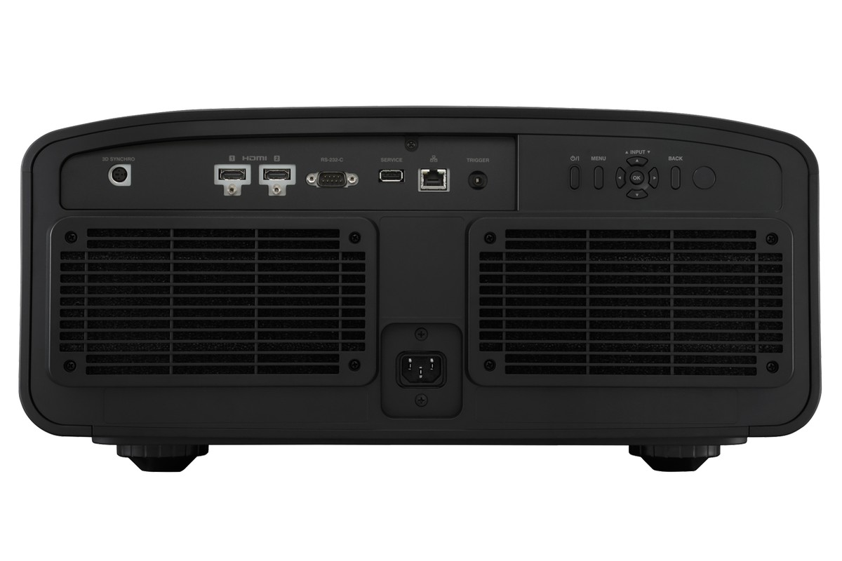 Panneau arrière, entrées HDMI et prises de commande