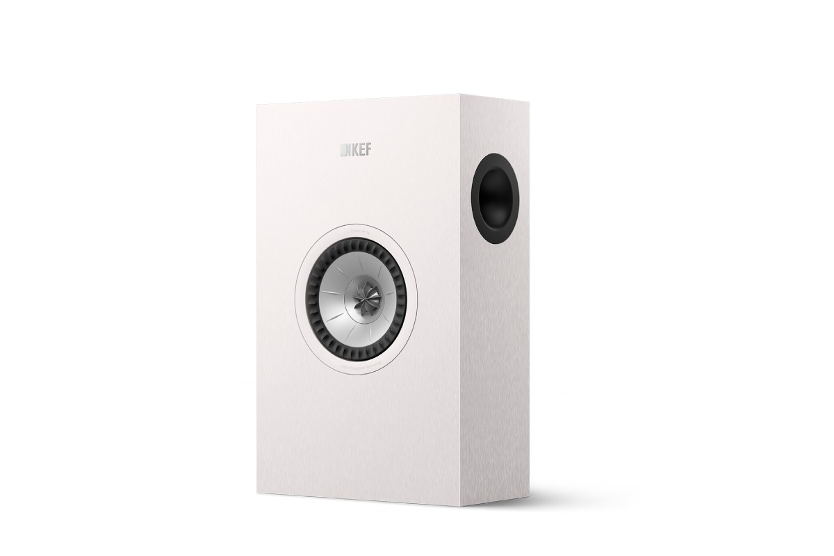 Enceinte murale en finition blanc satiné