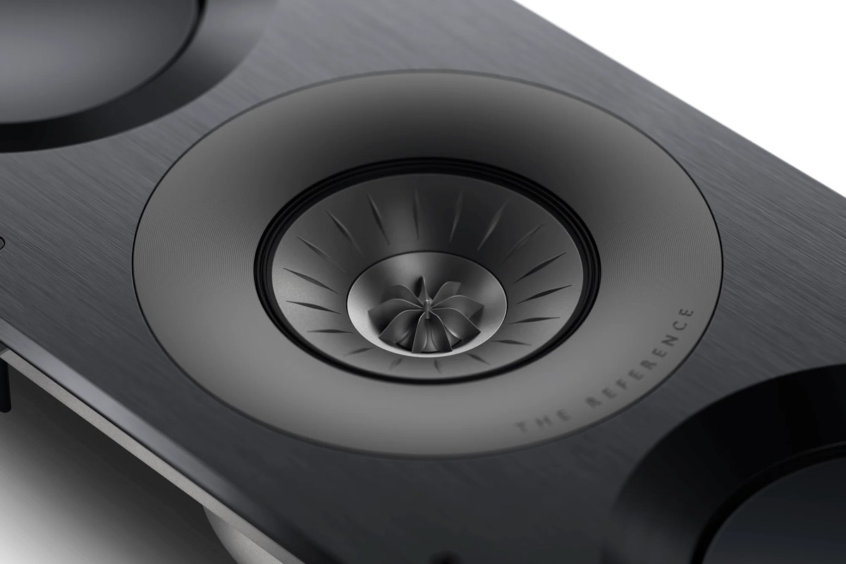 Uni-Q driver with 125 mm midrange and 25 mm tweeter, detail view