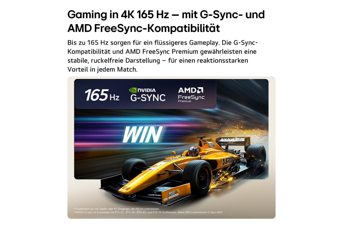 Session gaming immersive sur LG C6 OLED