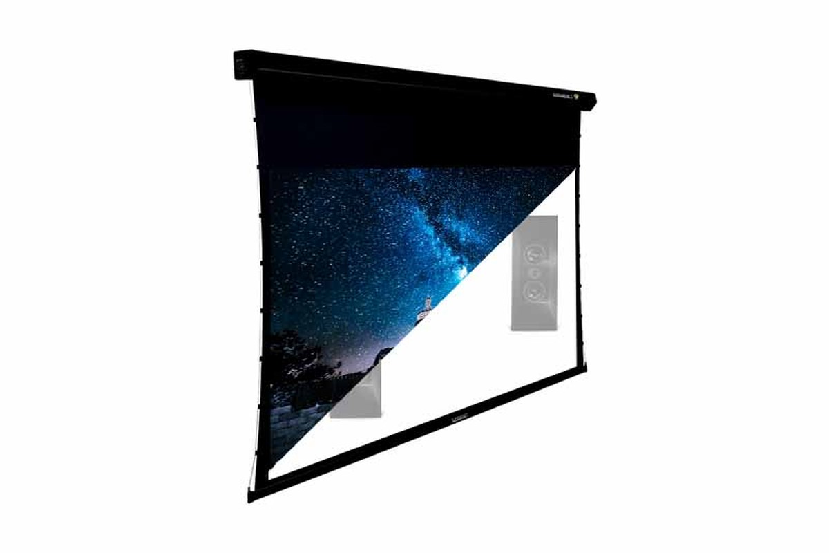Écran Lumene Coliseum Acoustic transonore en home cinéma