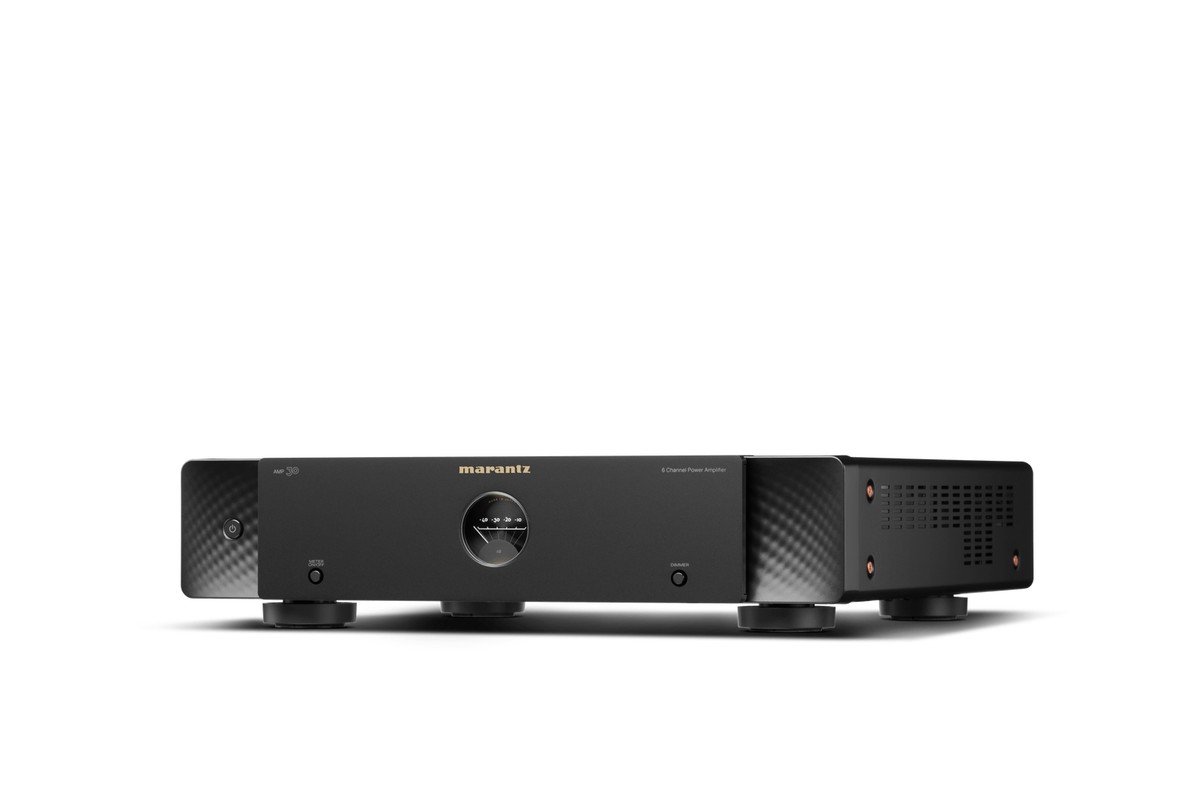 Panneau arrière et bornes d'enceintes