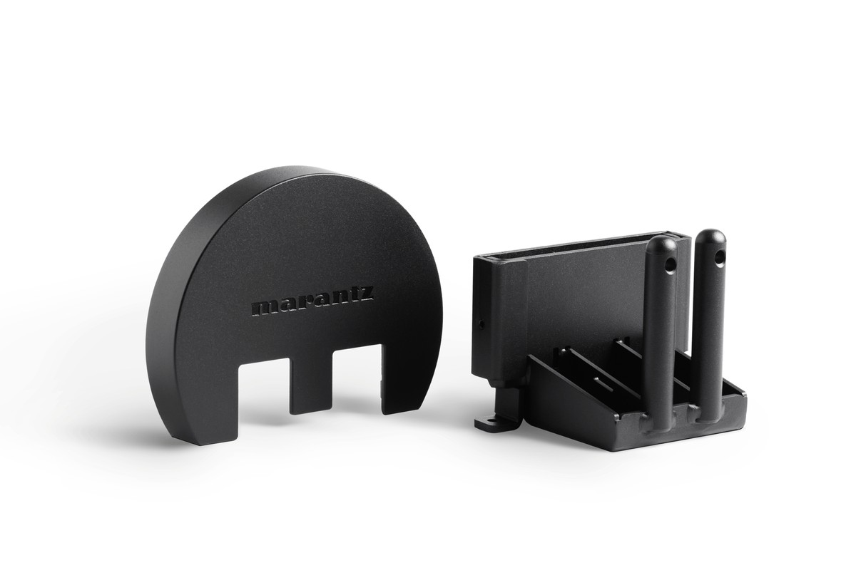 The two parts of the wall bracket side by side