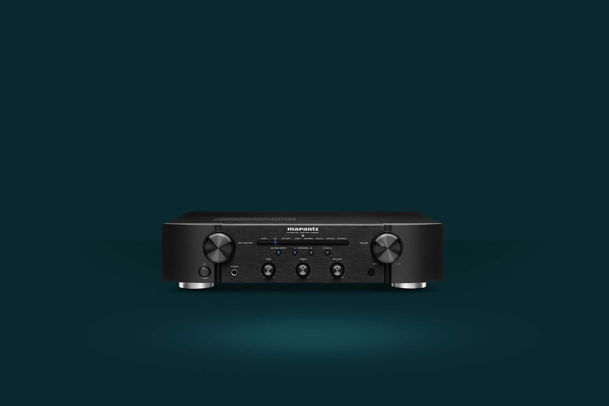 Amplificateur intégré Marantz PM6007 vu de face