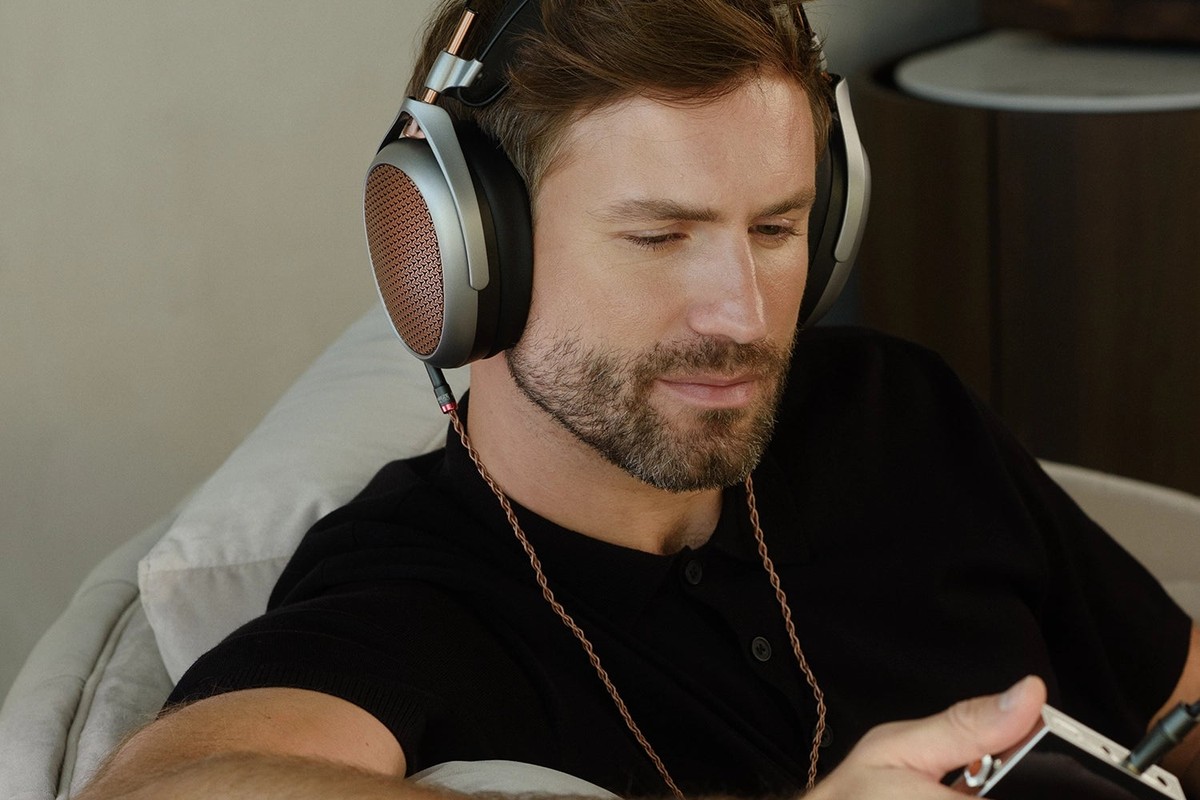 Meze Audio Poet Silver Copper, vue de face