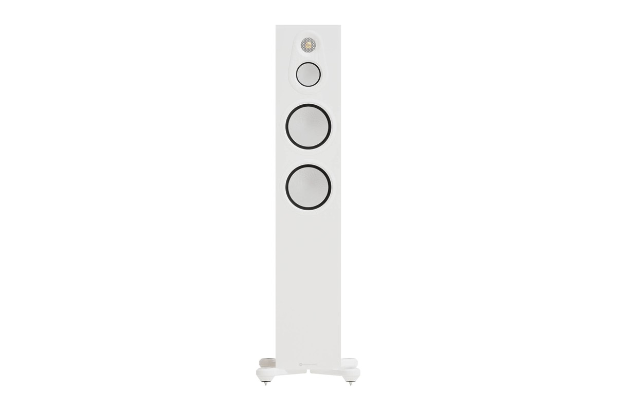 Front view, Satin White finish