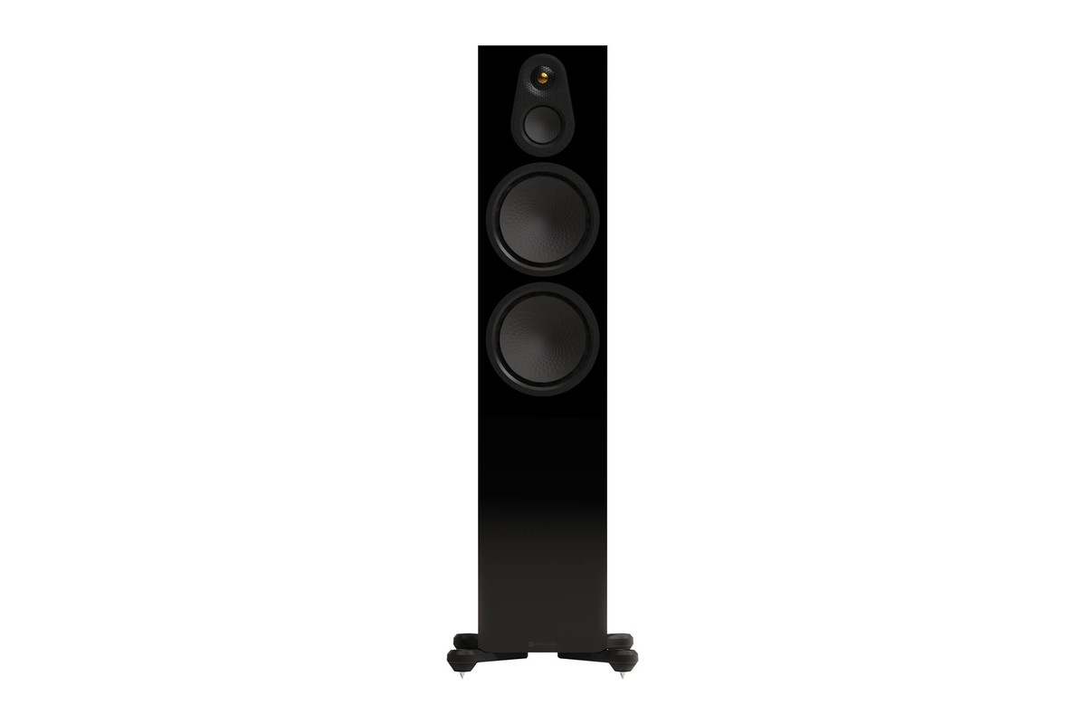 Vista frontale, finitura High Gloss Black