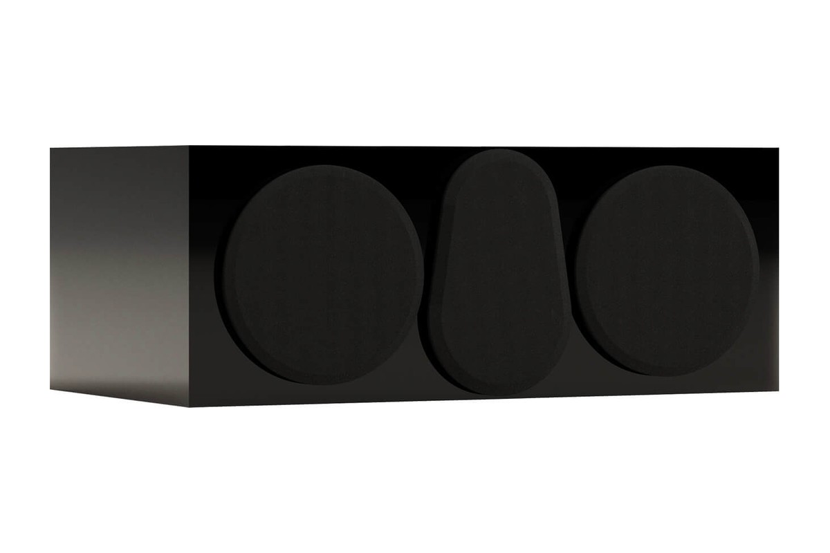 Centrale noir brillant avec grille