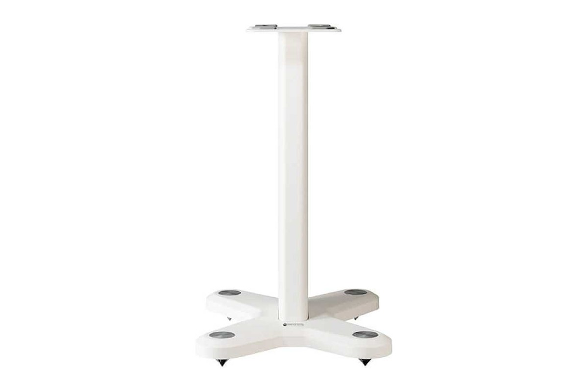 Supporto bianco visto di fronte
