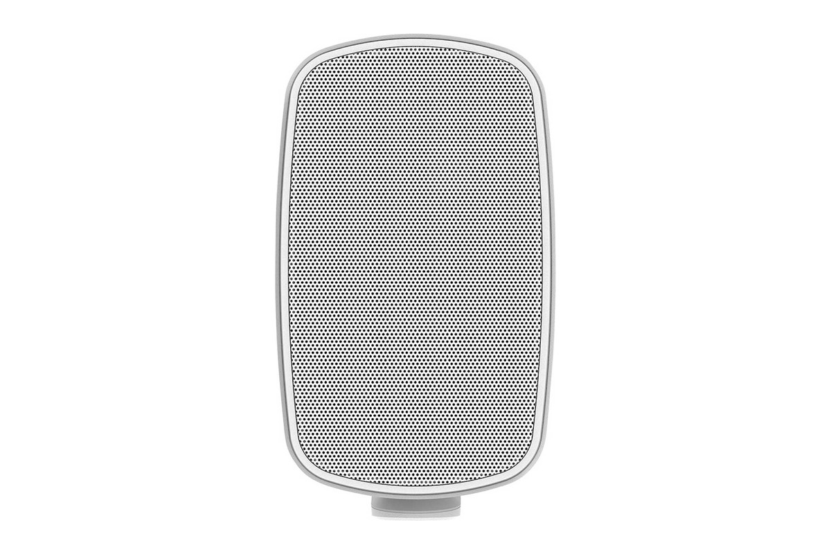 Frontale del diffusore bianco