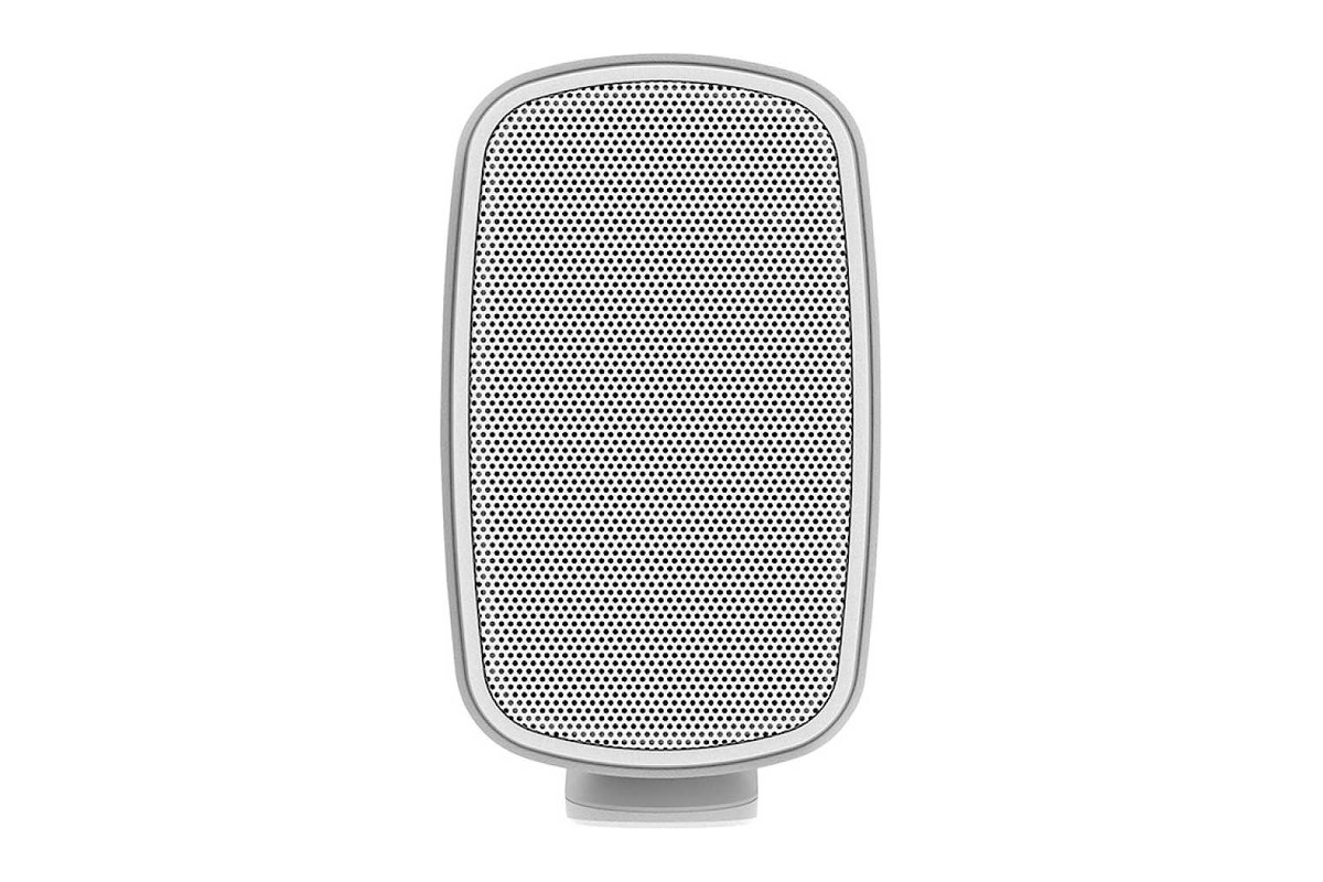 Front of the white speaker