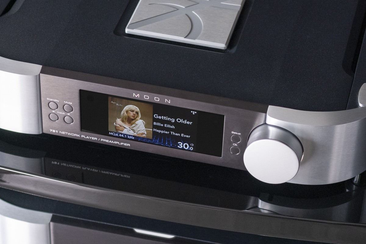 Réglages de charge phono en face arrière